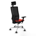 Miniatyrbillede 6 af 7: Kontorstol med hovedgærde Piqueras y Crespo 3D086G1 Mørk orange