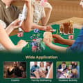 Miniatyrbillede 7 af 8: Pokerchipssæt, Texas Hold'em med 300 chips, 29x20x16 cm, sort