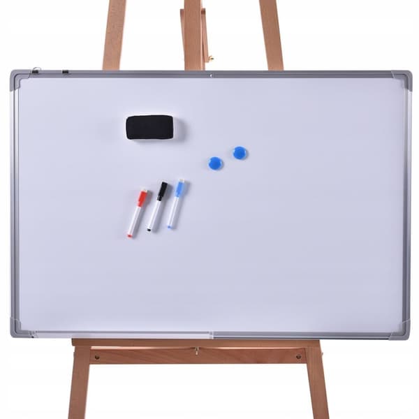 Whiteboard med magnet, 70x50 cm