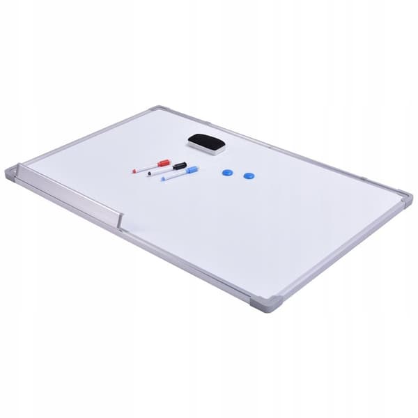 Whiteboard med magnet, 70x50 cm