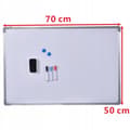 Miniatyrbild 5 av 8: Whiteboard med magnet, 70x50 cm