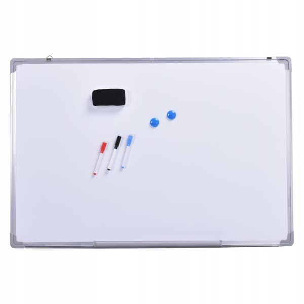 Whiteboard med magnet, 70x50 cm