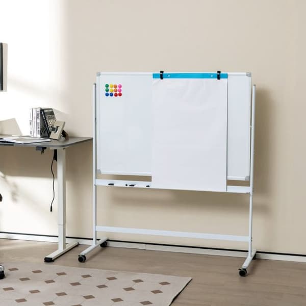 Whiteboard, 20x50x66-78.5 in, Sort