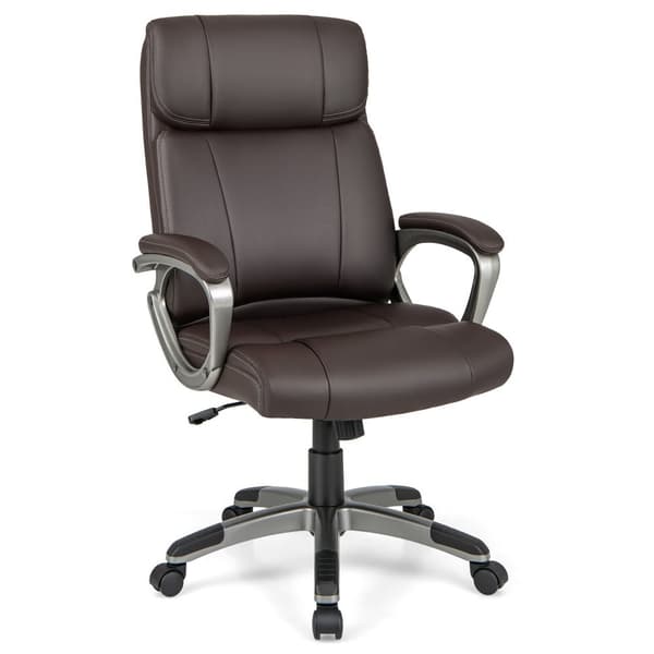 Kontorstol, 25x27x42-46 tommer, Brun