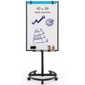 Miniatyrbild 4 av 8: Mobil whiteboard, 40x26 tum, svart