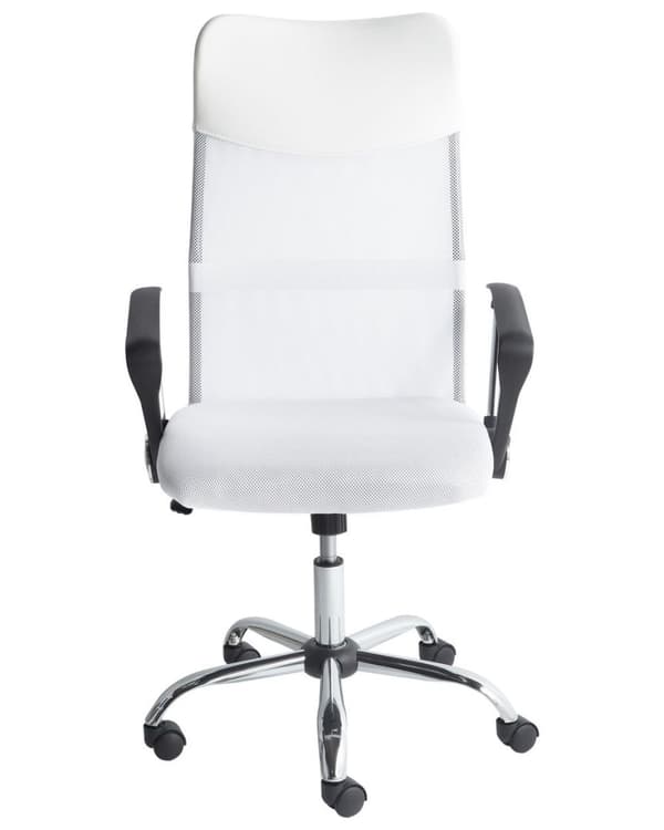 Ställbar kontorsstol vit DESIGN Lumarko!