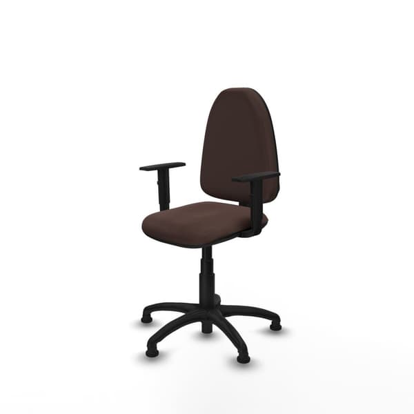 Kontorsstol Piqueras y Crespo B1D01RT Mörkbrun