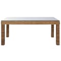 Miniatyrbillede 5 af 5: Spisebord Home ESPRIT Natur Hærdet glas Fiber Teak 180 x 90 x 77 cm