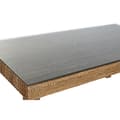 Miniatyrbillede 2 af 5: Spisebord Home ESPRIT Natur Hærdet glas Fiber Teak 180 x 90 x 77 cm