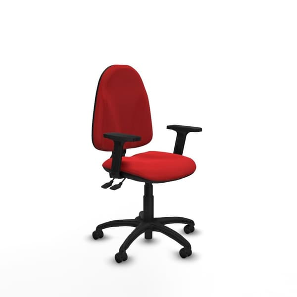 Kontorsstol Piqueras y Crespo B2D01RP Röd