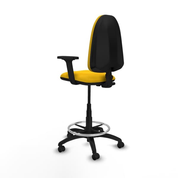 Kontorsstol Piqueras y Crespo B2D01RF Gul