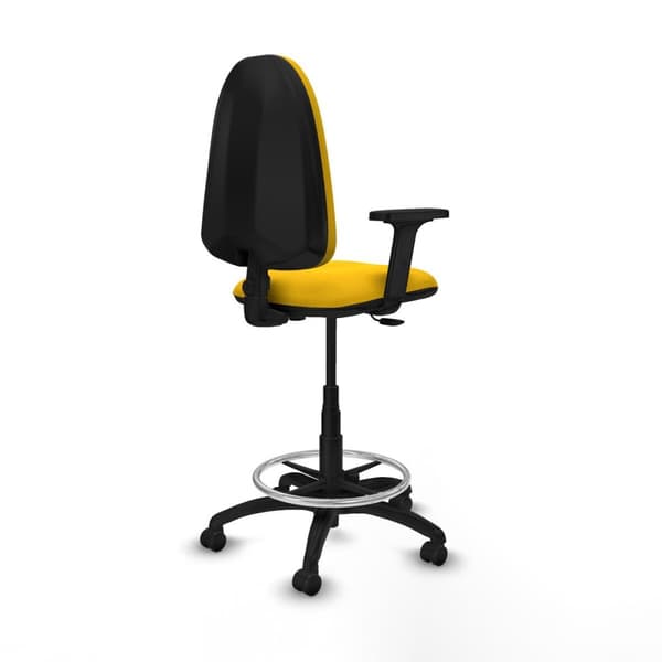 Kontorsstol Piqueras y Crespo B2D01RF Gul