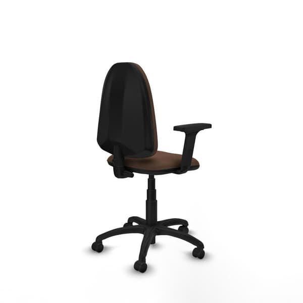 Kontorsstol Piqueras y Crespo B2D01RF Mörkbrun