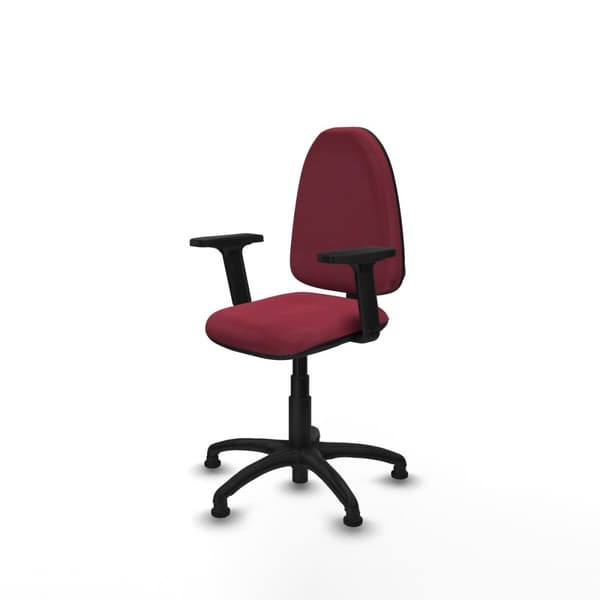 Kontorsstol Piqueras y Crespo B2D01RT Rödbrun