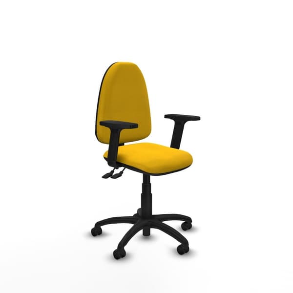 Kontorsstol Piqueras y Crespo B2D01RF Gul