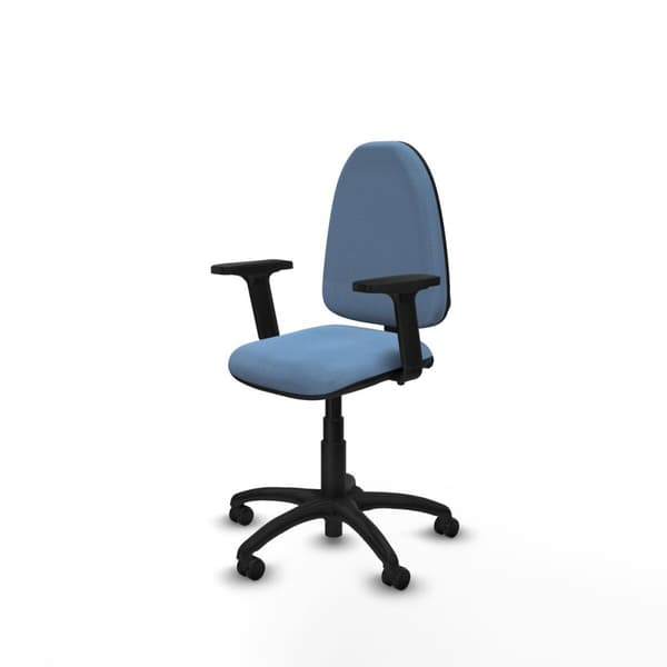 Kontorsstol Piqueras y Crespo B2D01RP Himmelsblå