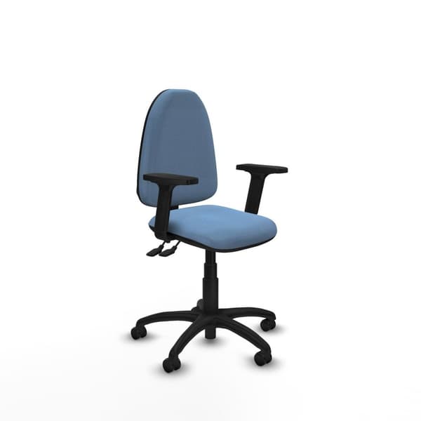 Kontorsstol Piqueras y Crespo B2D01RP Himmelsblå