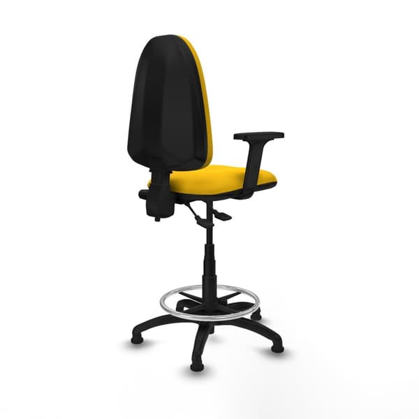 Kontorsstol Piqueras y Crespo B2D01RT Gul