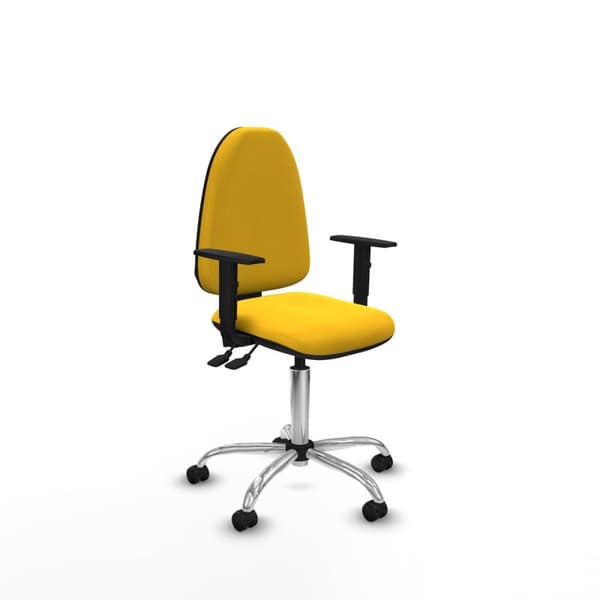 Kontorsstol Piqueras y Crespo B1D05RF Gul
