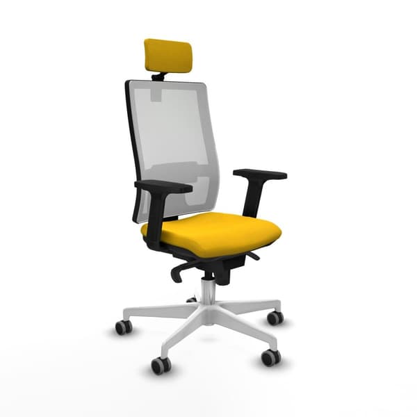 Kontorsstol Piqueras y Crespo 2D026G2 Gul