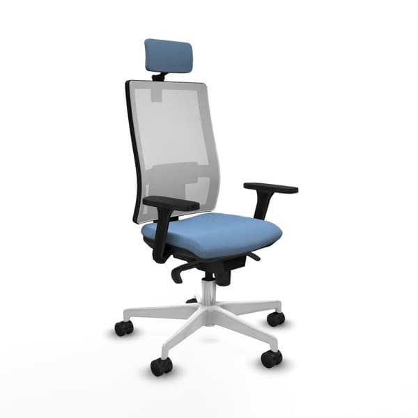 Kontorsstol Piqueras y Crespo 3D026N2 Himmelsblå
