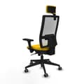 Miniatyrbild 4 av 7: Kontorsstol Piqueras y Crespo 3D066G2 Gul