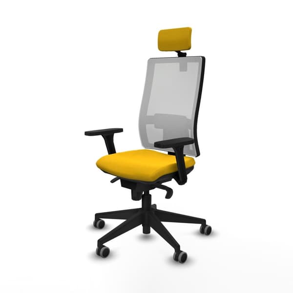Kontorsstol Piqueras y Crespo 3D066G2 Gul