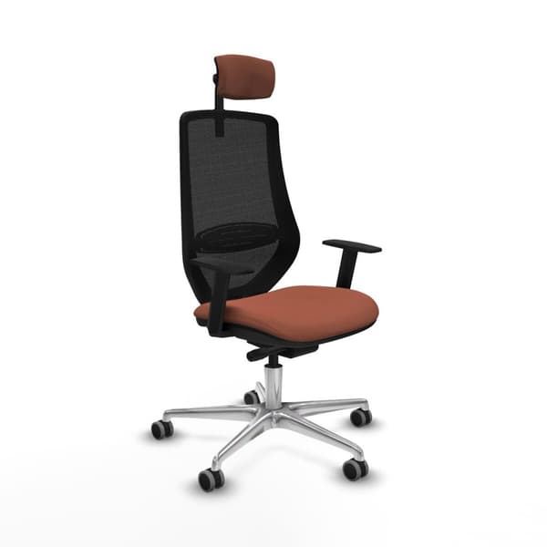 Kontorsstol Piqueras y Crespo D086G2W Brun Svart