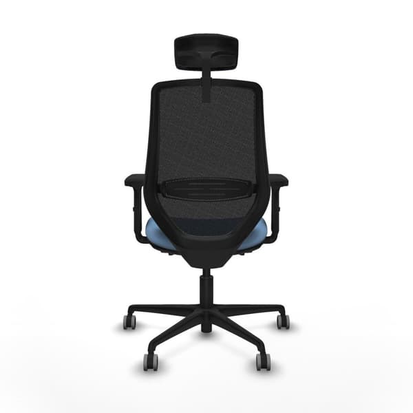 Kontorsstol Piqueras y Crespo D036G2W Himmelsblå