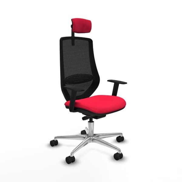 Kontorsstol Piqueras y Crespo D086N2W Röd