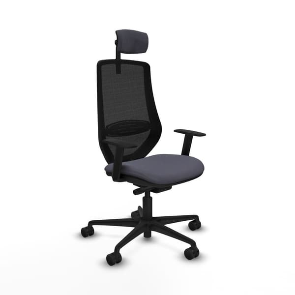 Kontorsstol Piqueras y Crespo D036N2W Mörkgrå