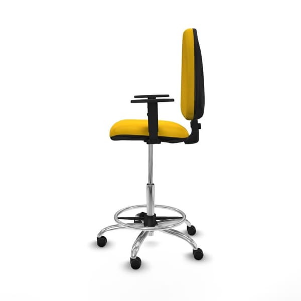 Kontorsstol Piqueras y Crespo B1D05RF Gul