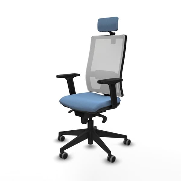 Kontorstol Piqueras y Crespo 2D066G2 Himmelblå