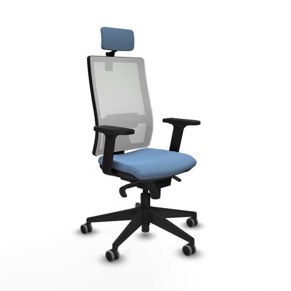 Kontorstol Piqueras y Crespo 2D066G2 Himmelblå