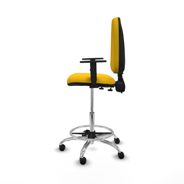 Kontorsstol Piqueras y Crespo B1D05RF Gul