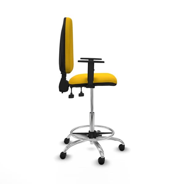 Kontorsstol Piqueras y Crespo B1D05RF Gul