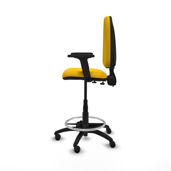 Kontorsstol Piqueras y Crespo B2D01RF Gul