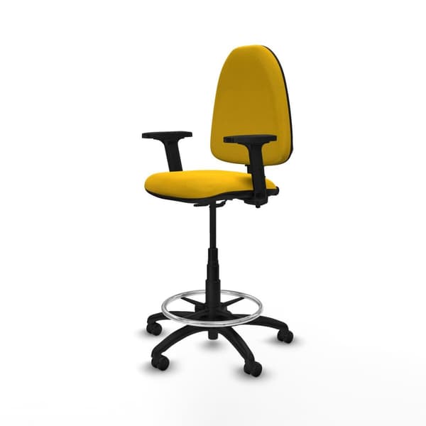 Kontorsstol Piqueras y Crespo B2D01RF Gul