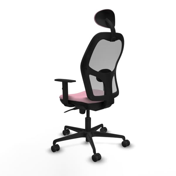 Kontorsstol med nackstöd Jorquera Piqueras y Crespo 1D036N1 Rosa