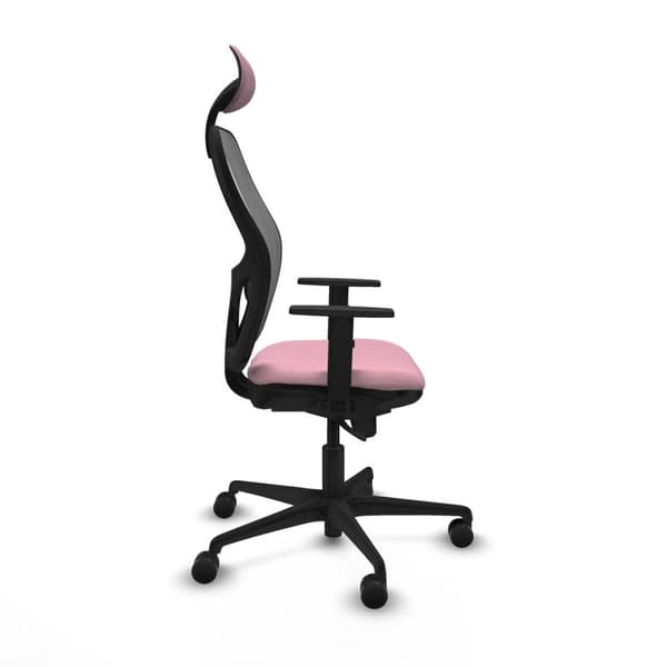Kontorsstol med nackstöd Jorquera Piqueras y Crespo 1D036N1 Rosa