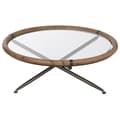 Miniatyrbillede 4 af 4: Sofabord Home ESPRIT Krystal Gran 100 x 100 x 40 cm