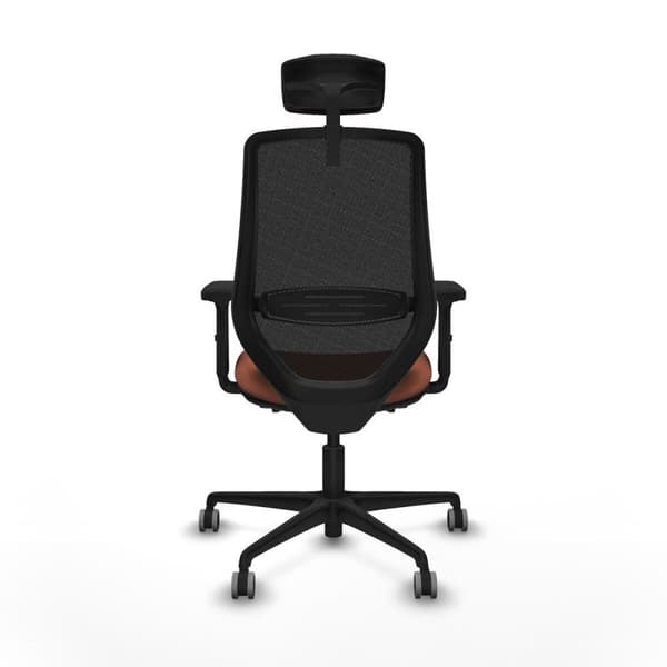 Kontorstol Piqueras y Crespo D036G2W Brun Svart