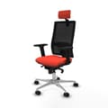 Miniatyrbild 2 av 7: Kontorsstol med nackstöd Piqueras y Crespo 2D086N2 Mörk Orange