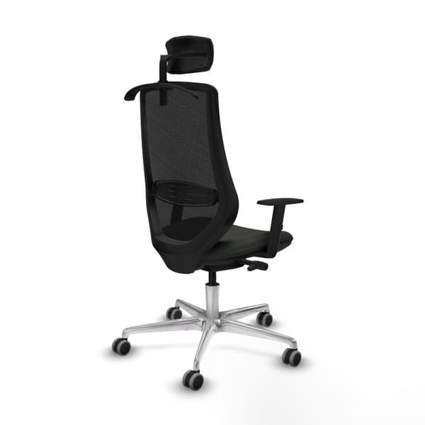 Kontorstol Piqueras y Crespo D086G2H Svart