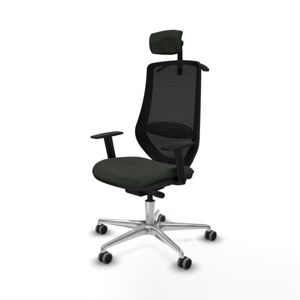 Kontorstol Piqueras y Crespo D086G2H Svart