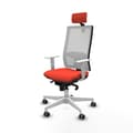 Miniatyrbillede 2 af 7: Kontorstol Piqueras y Crespo 4B026G2 Mørk orange