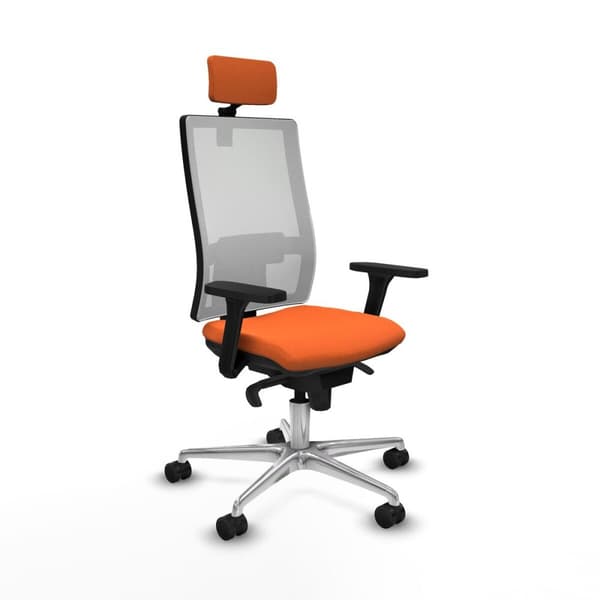 Kontorstol Piqueras y Crespo 3D086N2 Orange