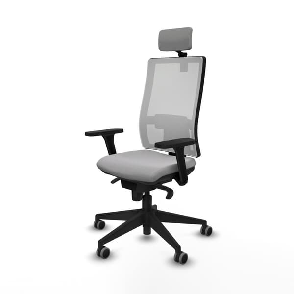 Kontorstol Piqueras y Crespo 3D066G2 Lysegrå