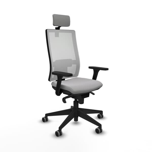 Kontorstol Piqueras y Crespo 3D066G2 Lysegrå