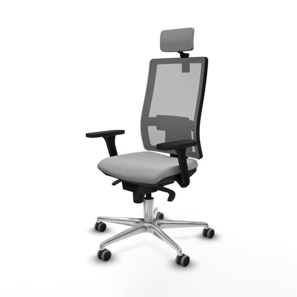 Kontorstol Piqueras y Crespo 3D086G2 Lysegrå